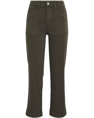 PAIGE Quincy Ankle Straight Pants - Green