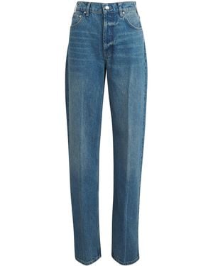 Anine Bing Joy Straight Jeans - Blue
