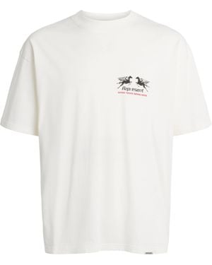 Represent Cotton 24 Hour Service T-Shirt - White