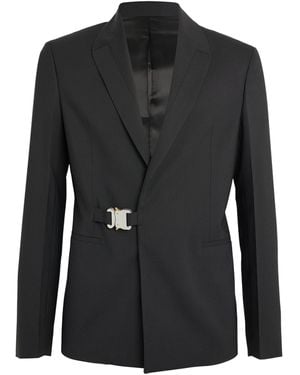 1017 ALYX 9SM Buckle-detail Blazer - Black