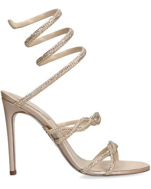 Rene Caovilla Embellished Cleo Sandals 105 - Metallic