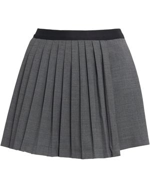 Maje Pleated Mini Skort - Grey