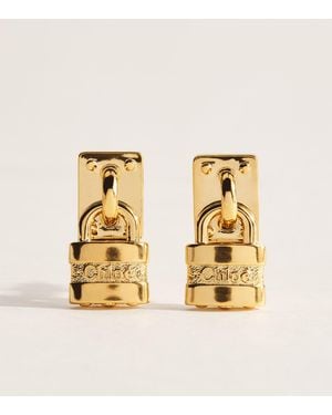 Chloé Mini Paddington Earrings - Metallic