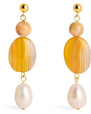 Anni Lu Plated Desert Dreamer Earrings - Metallic