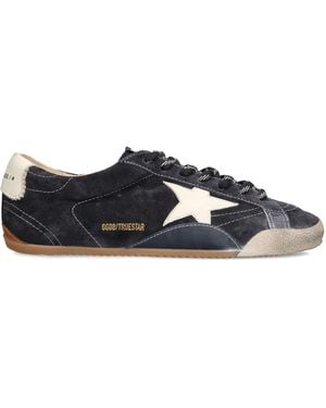 Golden Goose Suede True Star Trainers - Black