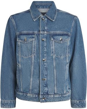 Rag & Bone Denim Trucker Jacekt - Blue