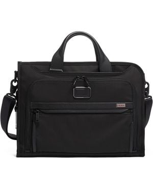 Tumi Alpha 3 Slim Deluxe Portfolio - Black