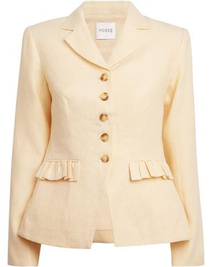 Posse Linen Matilda Jacket - Natural