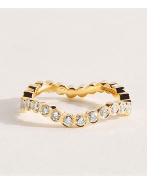 Sophie Bille Brahe And Diamond Dentelle De Diamant Ring - Metallic