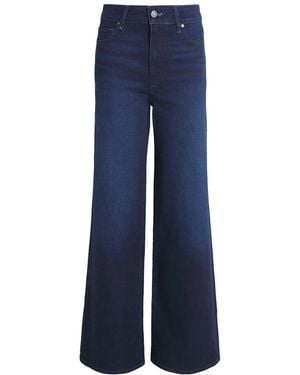 PAIGE Anessa Wide-Leg Jeans - Blue
