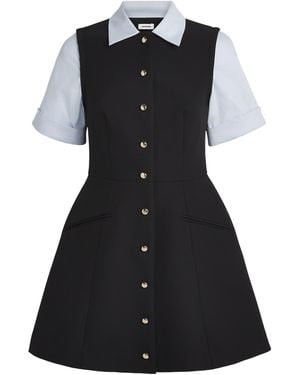 Sandro 2-In-1 Mini Dress - Black