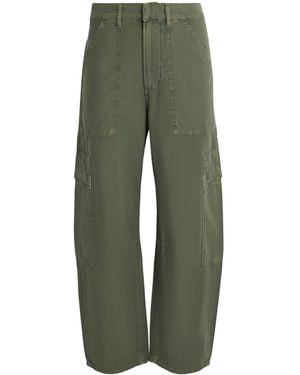 Citizens of Humanity Cotton Marcelle Utility Trousers - Green