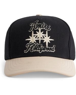 Amiri Three Star Varsity Baseball Hat - Black