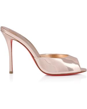 Christian Louboutin Me Dolly Leather Mules 100 - Pink