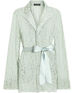 Dolce & Gabbana Lace Tie Blazer - Green