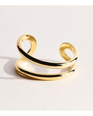 LIE STUDIO Plated Maggie Cuff Bracelet - Metallic