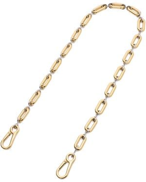 Loewe Donut Chain Bag Strap - Metallic