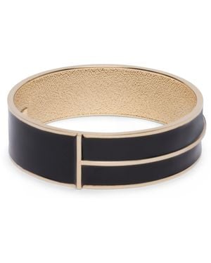 Tom Ford Wide Enamel Bangle - Black