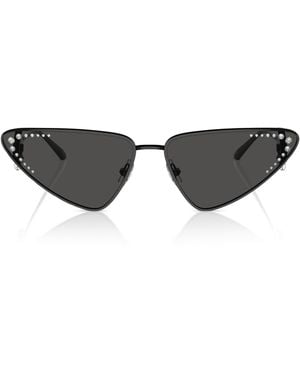 Jimmy Choo Metal Jc4001B Sunglasses - Grey