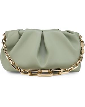 Christian Louboutin Eva Small Leather Shoulder Bag - Green
