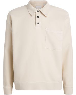 Citizens of Humanity Cotton-Blend Polo Shirt - White