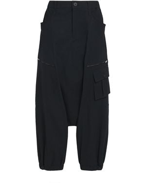 Issey Miyake Grainy Pants Tailored Pants - Black