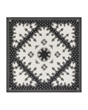 Givenchy Cotton-Silk Printed Shawl - Black