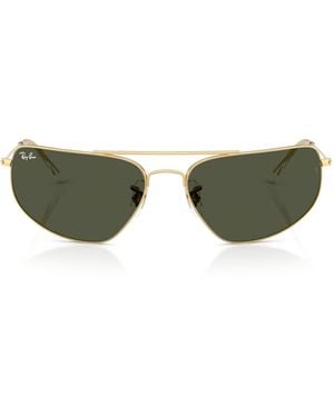 Ray-Ban Rectangle Sunglasses - Green