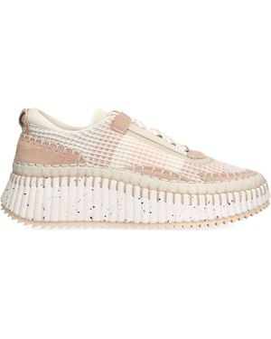 Chloé Nama Runner Trainers - Natural