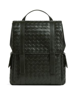 Bottega Veneta Intrecciato Back-To-School Backpack - Green