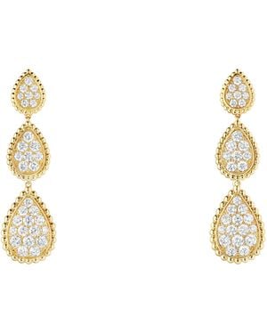 Boucheron Serpent Bohème Pendant Earrings - Metallic