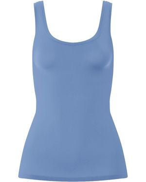 Hanro Touch Feeling Tank Top - Blue