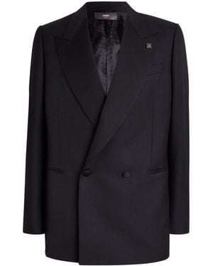 Amiri Double-Breasted Blazer - Black
