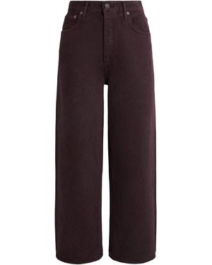 Agolde Ren Wide-Leg Jeans - Purple