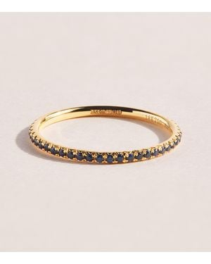 Anita Ko And Sapphire Eternity Ring - Natural