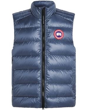 Canada Goose Down Quilted Crofton Gilet - Blue