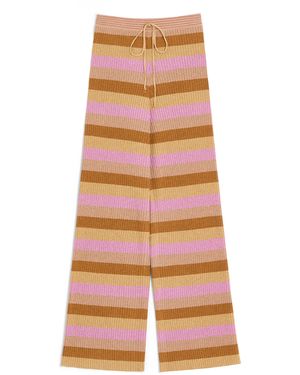 Valentino Wool Stripe Sweatpants - Multicolor