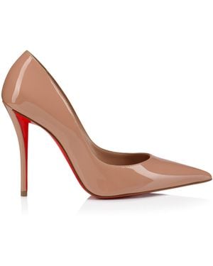 Christian Louboutin Miss Z Patent Leather Pumps 100 - Pink