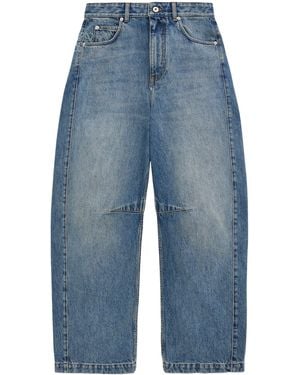 Loewe Anagram Barrel Jeans - Blue