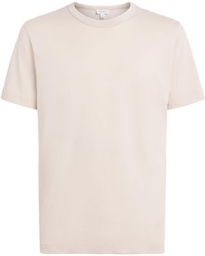 Sunspel Supima Cotton Heavyweight T-Shirt - White