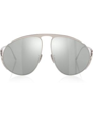 Loewe Hillock Pilot Sunglasses - Grey