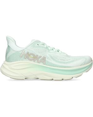 Hoka One One Clifton 10 Sneakers - Green