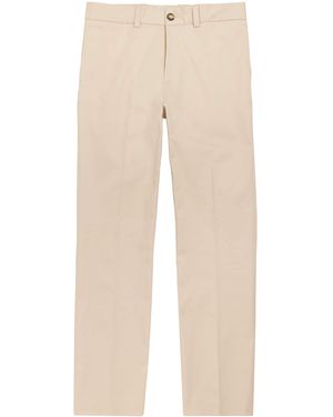 Sandro Cotton-Blend Chinos - Natural