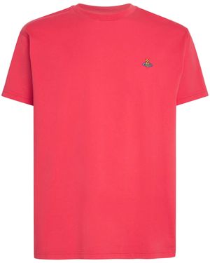 Vivienne Westwood Organic Cotton Orb T-Shirt - Pink
