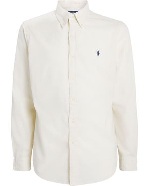 Polo Ralph Lauren Custom-Fit Corduroy Shirt - White
