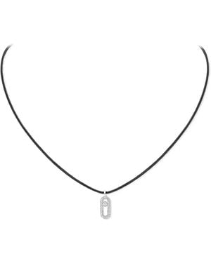 Messika Care(S) And Diamond Necklace - Metallic