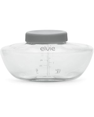 Elvi Breast Pump Bottles - White