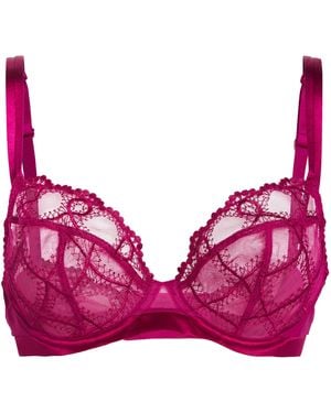 Maison Lejaby Bold Full-Cup Bra - Pink