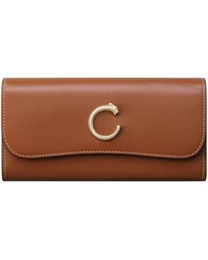 Cartier Panthère De International Wallet - Brown