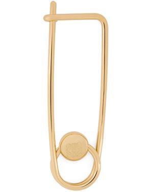 Loewe Tone Safety Pin Charm - Metallic